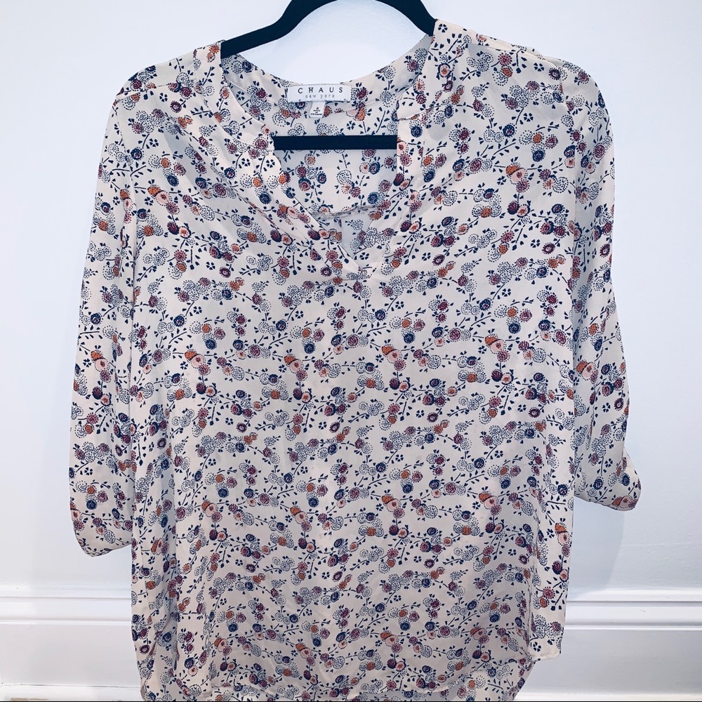 Chaus New York 3/4 Sleeve blouse